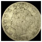 1886 Liberty Head Nickel NICELY CIRCULATED