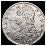 1833 Capped Bust Half Dollar CLOSELY UNCIRCULATED