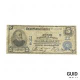 1902 $5 First National Bank Richmond 5