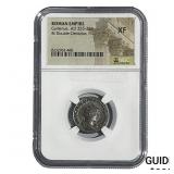 Roman Gallienus, AD 253-268 BI Dbl-Denarius NGC X