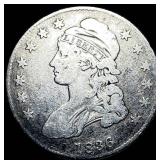 1836 Capped Bust Half Dollar NICELY CIRCULATED