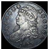 1825 Capped Bust Half Dollar NEARLY UNCIRCULATED