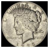 1923-S Silver Peace Dollar LIGHTLY CIRCULATED