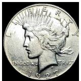 1927-S Silver Peace Dollar CLOSELY UNCIRCULATED
