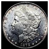 1878 Silver Morgan Dollar CHOICE AU