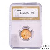 1896 Indian Head Cent PGA MS64+ RED
