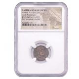 Eastern Roman Valens, AD 364-378 AE3(Nummus) NGC