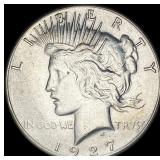 1927-S Silver Peace Dollar CLOSELY UNCIRCULATED