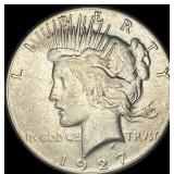 1927-S Silver Peace Dollar CLOSELY UNCIRCULATED