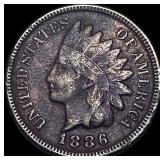 1886 Indian Head Cent LIGHTLY CIRCULATED