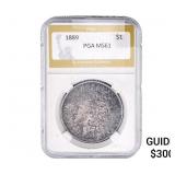 1889 Morgan Silver Dollar PGA MS61