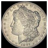 1891-CC Silver Morgan Dollar UNCIRCULATED