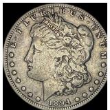 1894 Silver Morgan Dollar LIGHTLY CIRCULATED