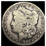 1892-S Silver Morgan Dollar NICELY CIRCULATED