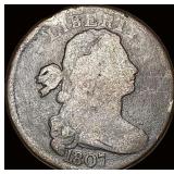 1807 Draped Bust Large Cent NICELY CIRCULATED