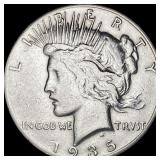 1935-S Silver Peace Dollar NEARLY UNCIRCULATED