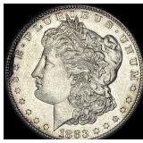 1883-S Silver Morgan Dollar CHOICE AU