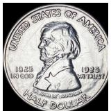 1925 Silver Vancouver Half Dollar NEARLY  UNCIRCU
