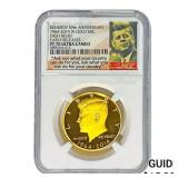 1964-2014-W 50C Gold Kennedy 3/4 oz NGC PF70 Ultra
