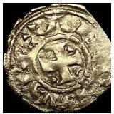1248-1279 Portugal Alfonso III Silver Dinero NEARL