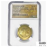 Byzantine Michael VI  AV/EL His. Nomisma 4.36G