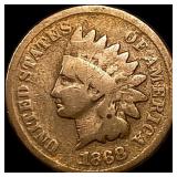 1868 Indian Head Cent NICELY CIRCULATED