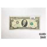 1977 $10 Federal Reserve Note-Bank of San Fran.
