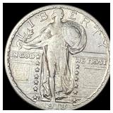 1918-S Silver Standing Liberty Quarter  CLOSELY U