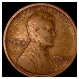 1909-S Lincoln Wheat Cent NICELY CIRCULATED