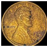 1917-S Lincoln Wheat Cent CHOICE AU