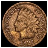 1909 Indian Head Cent NICELY CIRCULATED