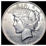 1927-D Silver Peace Dollar UNCIRCULATED