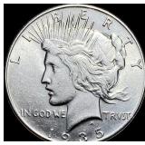 1935 Peace Silver Dollar ABOUT UNCIRCULATED