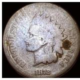 1872 Indian Head Cent NICELY CIRCULATED