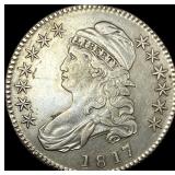 1817 Classic Head Half Dollar NEARLY UNCIRCULATED