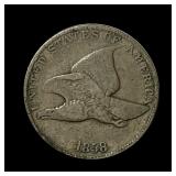 1858 Flying Eagle Cent NICELY CIRCULATED