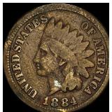 1884 Indian Head Cent HIGH GRADE