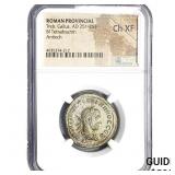 Roman Treb. Gallus, AD 251-253 BI Tetradrachm Ant