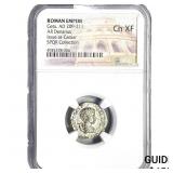 Roman Geta,AD209-211 AR Denarius As Caesar.Laodic