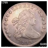 1799 Draped Bust Dollar CLOSELY UNCIRCULATED