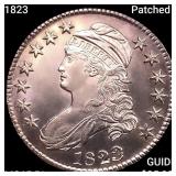 1823 Patched 3 Capped Bust Half Dollar GEM BU PL