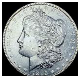 1892 Silver Morgan Dollar CHOICE AU