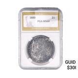 1889 Morgan Silver Dollar PGA MS64