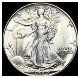 1939-D Walking Liberty Half Dollar  UNCIRCULATED