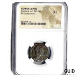 Roman Constans, AD 337-350 BI Centenionalis NGC X