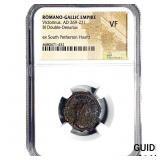 Romano-Gallic Victorinus, AD269-271 BI Dbl-Denari