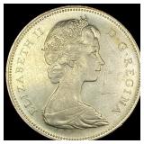 1966 Canada Silver Dollar UNCIRCULATED