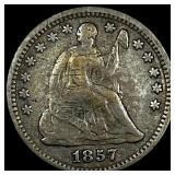 1857-O Silver Half Dime NICELY CIRCULATED
