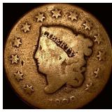 1829 Coronet Head Large Cent NICELY  CIRCULATED
