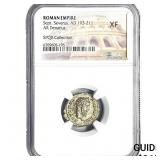Roman Sept.Severus, AD 193-211 AR Denarius NGC XF